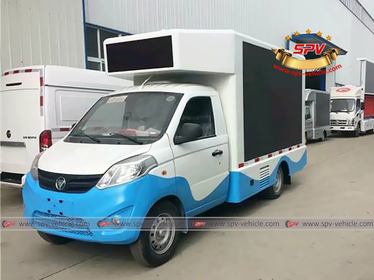 Mini LED Truck FOTON - Blue White